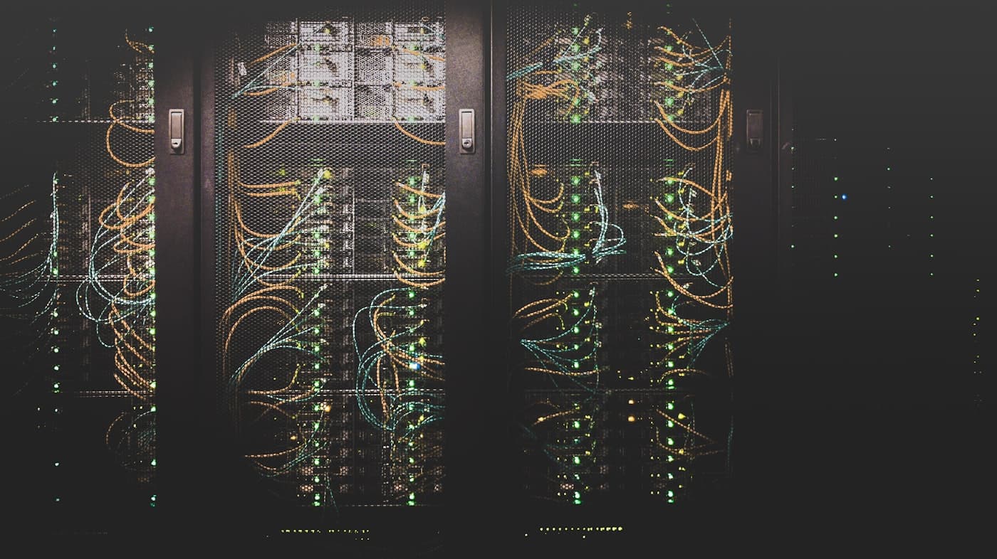 Server infrastructure representing deep AI systems