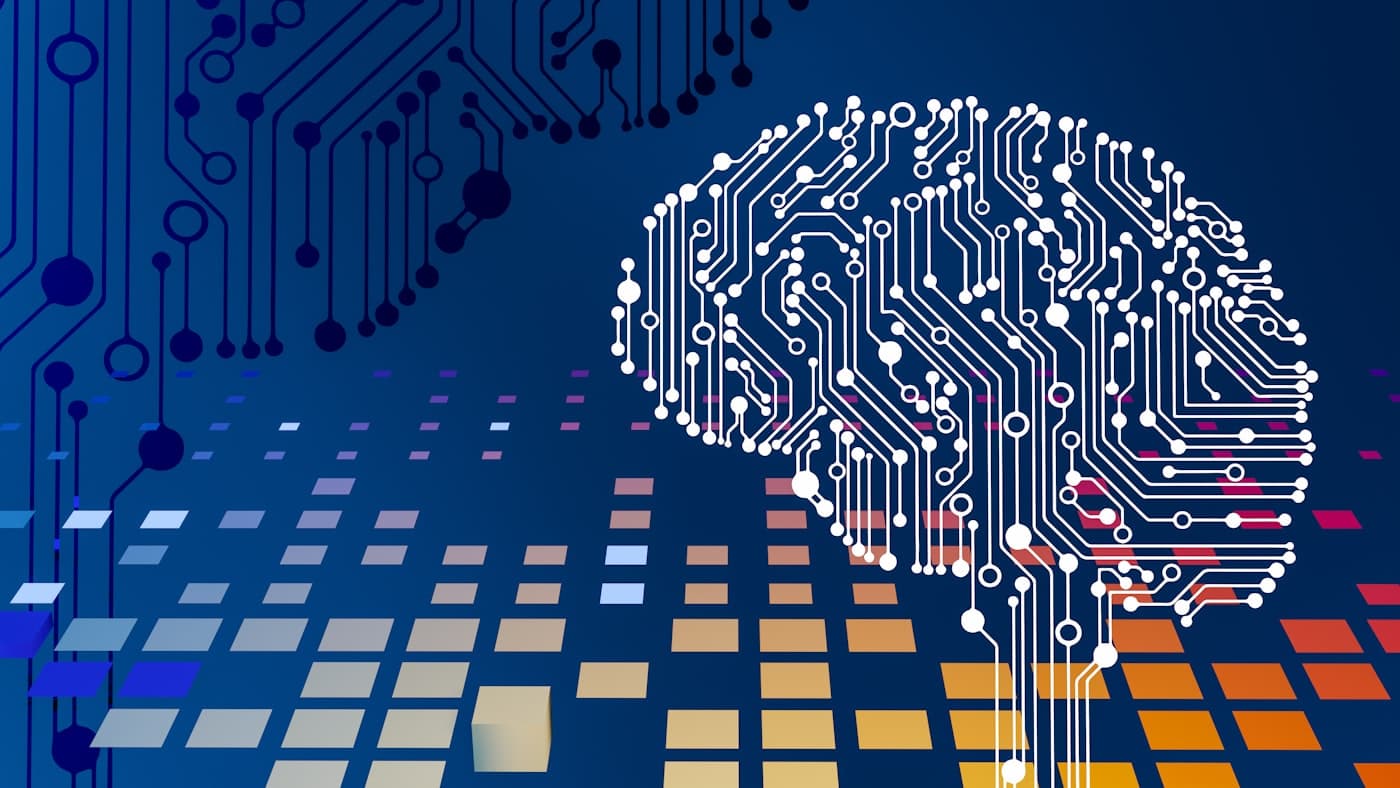 Abstract AI chip architecture representing sovereign intelligence